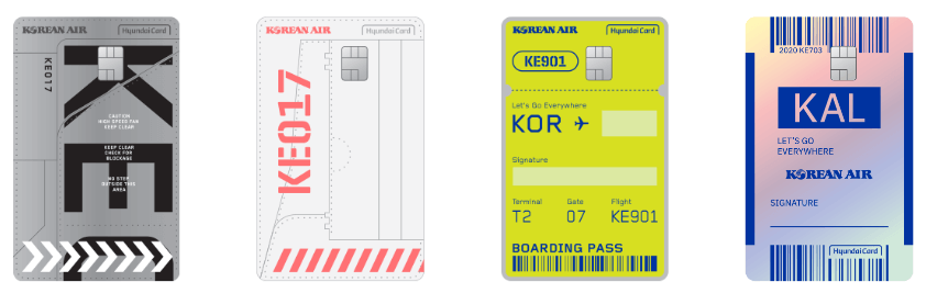 해외 결제 신용카드로 추천하는 현대 대한항공 카드 이미지